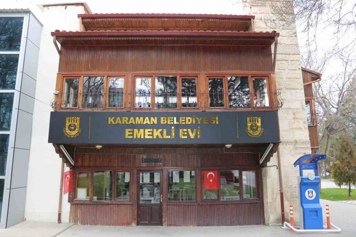 Karaman Belediyesi Emekli Evi Açıldı