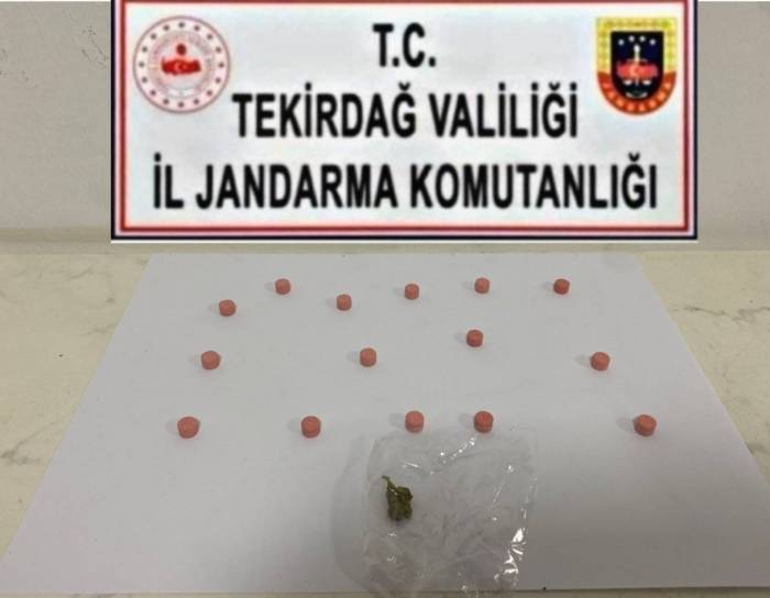 Tekirdağ’da Uyuşturucu Ve Silah Ele Geçirildi