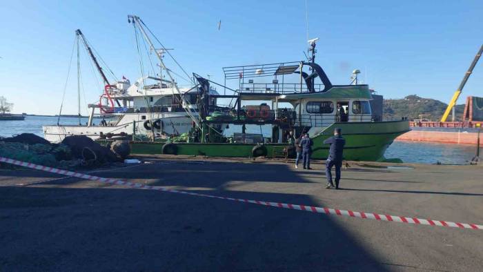 Zonguldak’ta Balıkçıların Ağına Mayın Takıldı