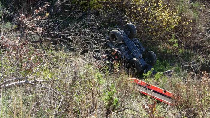 Atv, 15 Metreden Uçtu: 1 Ölü, 1 Yaralı