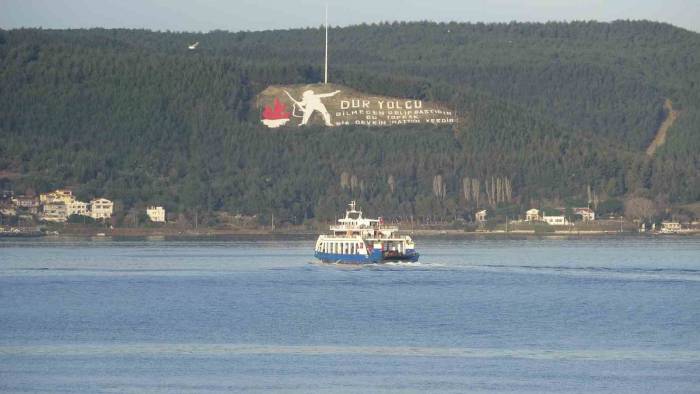 Bozcaada Ve Gökçeada’ya Yarınki Feribot Seferlerine Fırtına Engeli