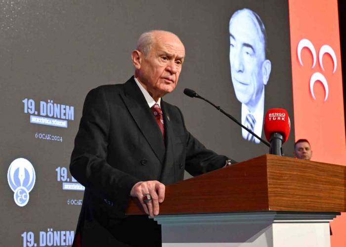 Mhp Lideri Bahçeli: "(Yargıtay’ın Can Atalay Kararı) Yargıtay 3.ceza Dairesi’nin Şerefli Hakimlerini Yürekten Kutluyor Ve Aldıkları Kararı Destekliyoruz"