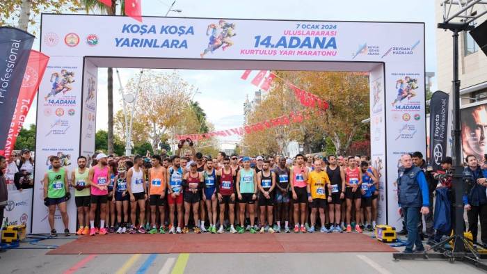 Adana Kurtuluş Yarı Maratonu’nda Birinciler Kenya’dan