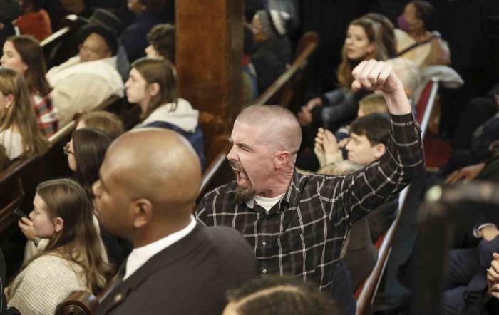 Biden’ın Konuşması "Gazze’de Ateşkes" Sloganları İle Kesildi