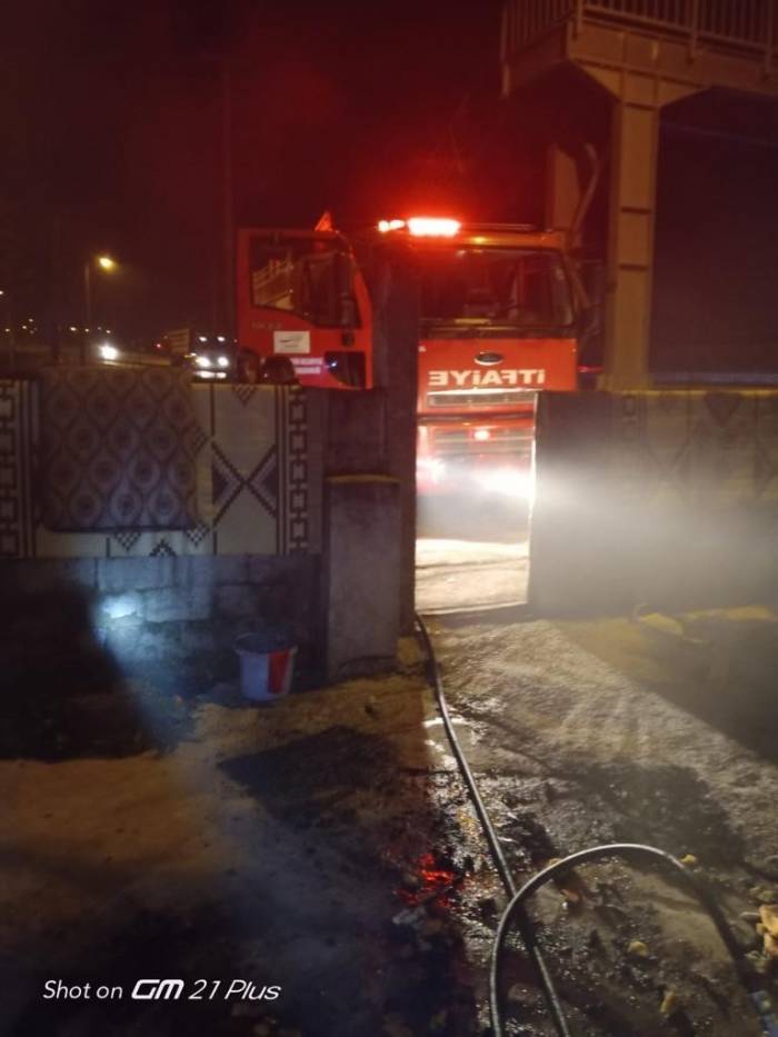 Hatay’da Bir Evde Çıkan Yangın İtfaiye Ekipleri Tarafından Söndürüldü