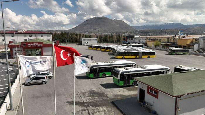 Kayseri Büyükşehir Belediyesi 4,5 Yılda 522 Milyon Yolcuya Hizmet Verdi