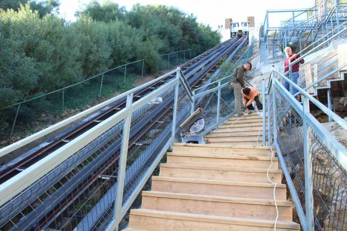 Manavgat Türkbeleni Mesire Alanına Merdiven Yapımı