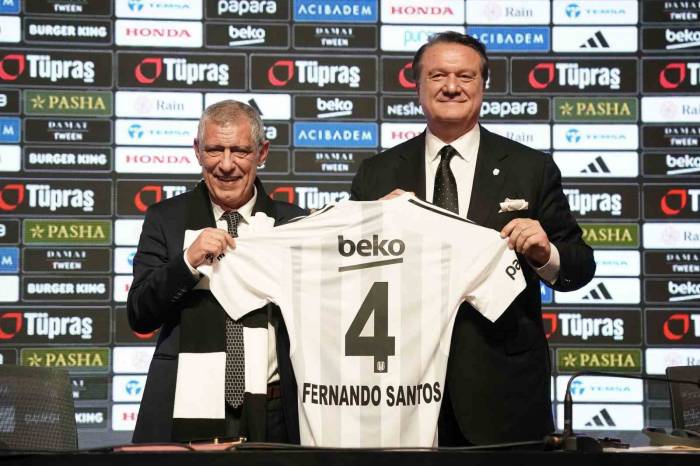 Beşiktaş’ta, Fernando Santos İmzayı Attı