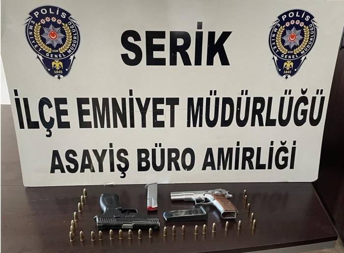 Serik’te Aranan 38 Şüpheli Tutuklandı