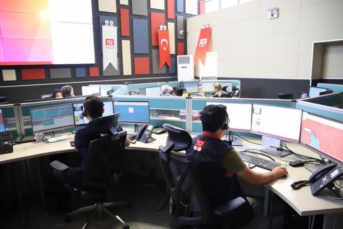 Gaziantep’te 112’ye 2023 Yılında 3 Milyon Asılsız Ve Gereksiz Çağrı Geldi