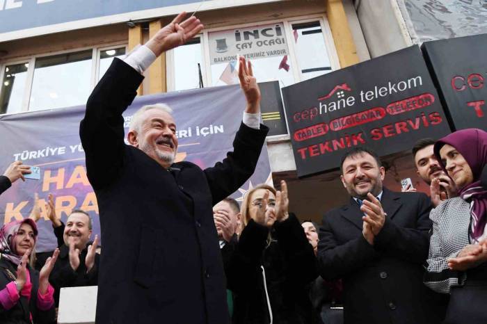 Şükrü Başdeğirmen Partililer Ve Vatandaşlar Tarafından Coşkuyla Karşılandı