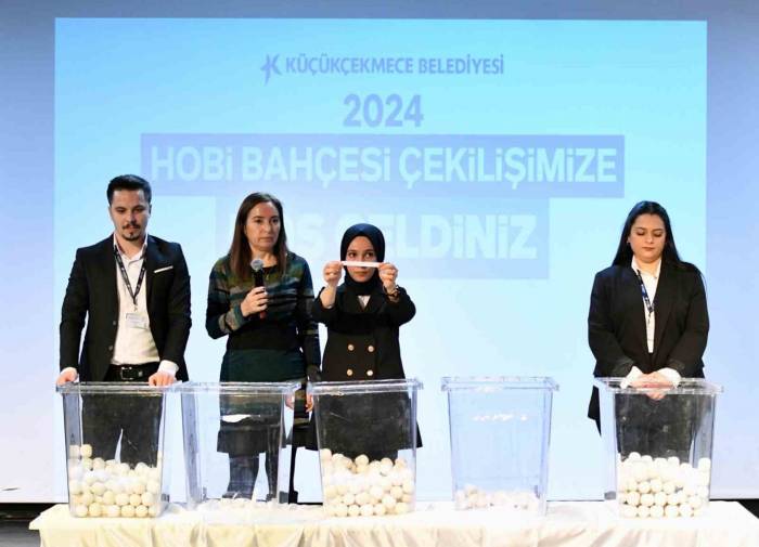 Hobi Bahçesi Yeni Dönem Sahipleri Kura İle Belirlendi