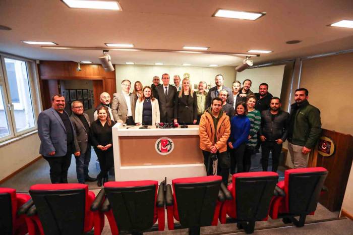 Başkan Doğan, Basın Mensuplarıyla Bir Araya Geldi