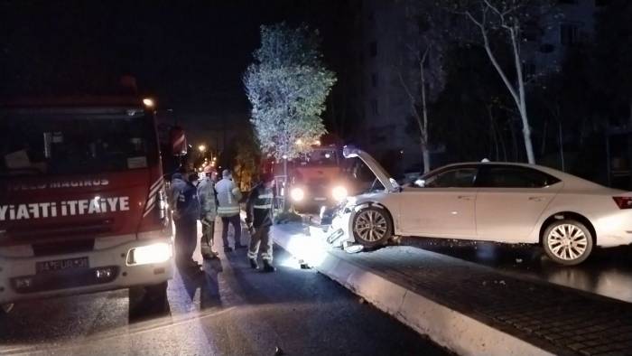 Pendik’te Kaza Yapan Sürücü Olay Yerinden Kaçtı