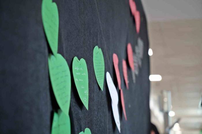 Kalplerindeki Dualarla Filistin Bayrağı Yaptılar