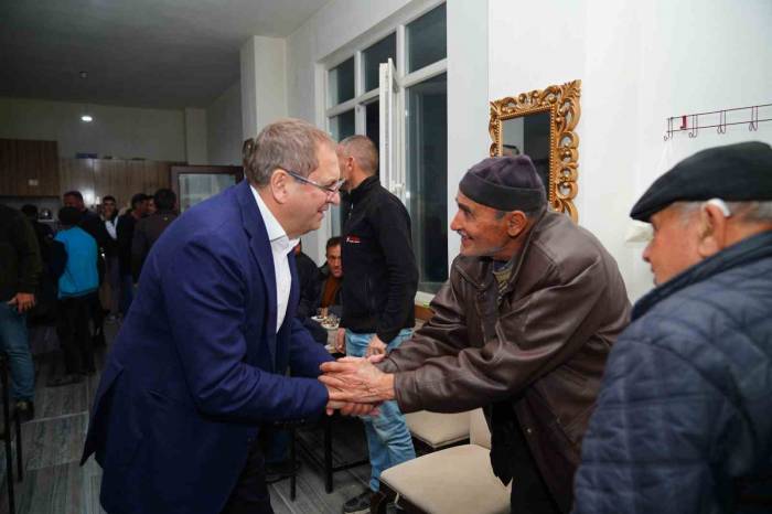 Başkan Mesut Ergin Kırsal Mahallelerde