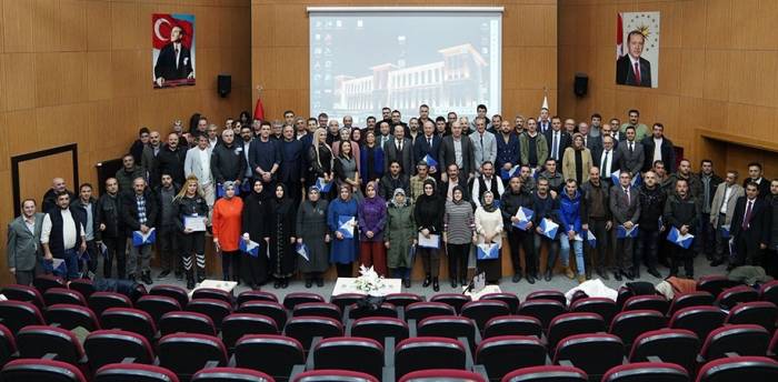 Etü’de 5. Ve 10. Yılını Tamamlayan Personellere Teşekkür Belgesi Verildi