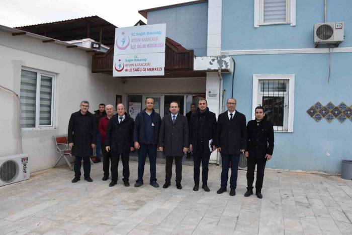 Sağlık Müdürü Şenkul, Karacasu’daki Hastanede İncelemede Bulundu