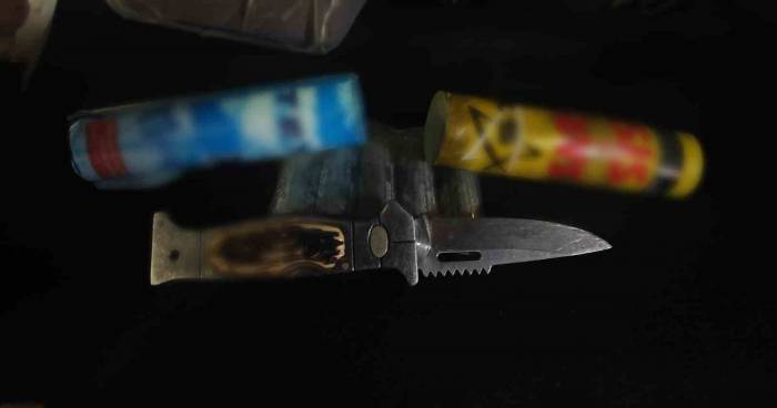 Beline Maytapları Doldurup Stada Girmek İstemiş