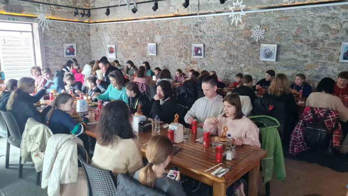 Ukraynalı Öğrenciler Bodrum’a Geldi