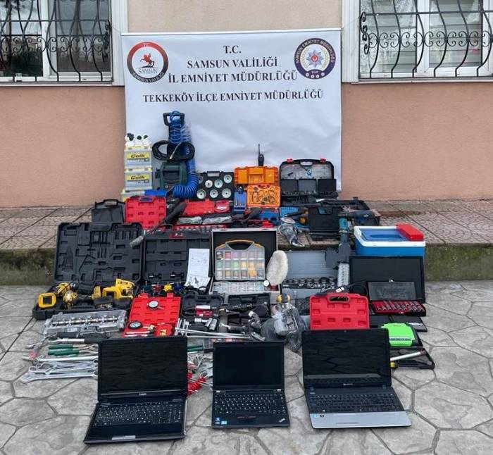 Tamirhane Hırsızları Yakalandı