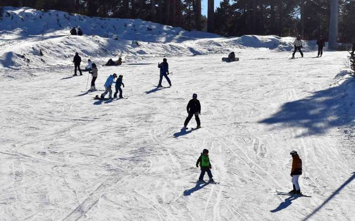 Sarıkamış Kayak Merkezi Yarıyıl Tatiline Hazır