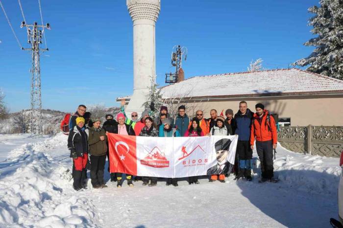 Bidos’tan Şehitler İçin 12 Kilometrelik Yürüyüş