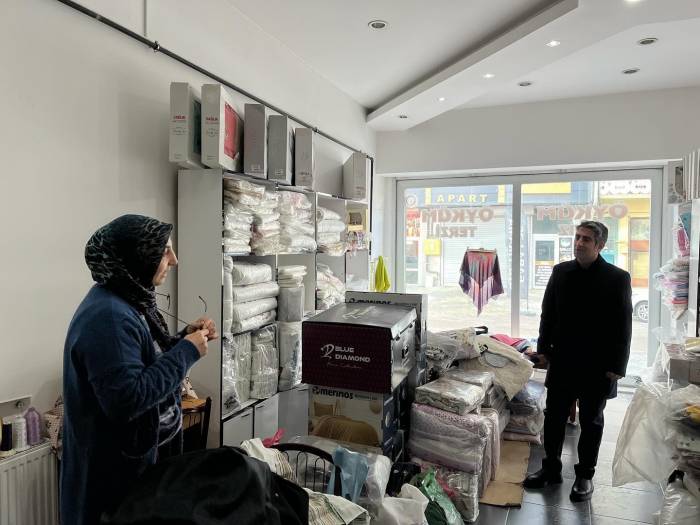 Kaymakam Aslantatar Esnafla Bir Araya Geldi