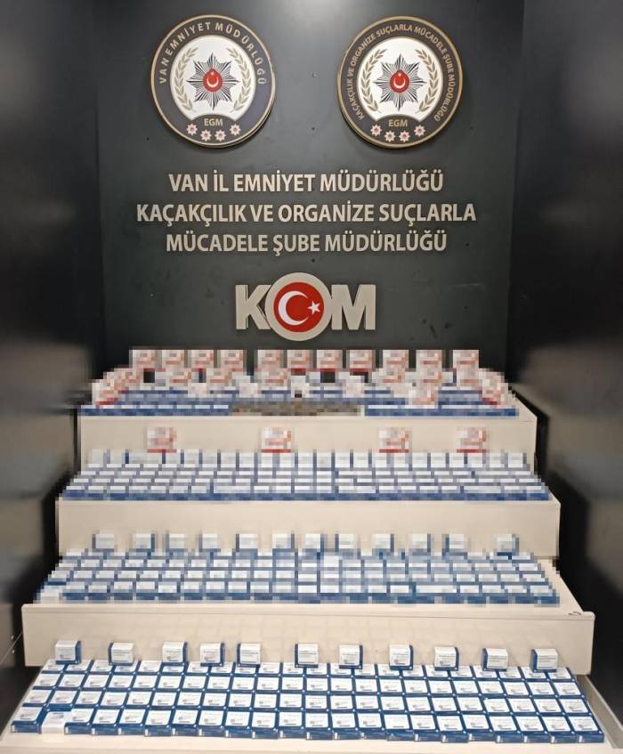 Van’da Gümrük Kaçakçılığı Operasyonları