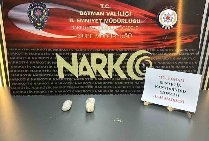 Batman’da Uyuşturucu Operasyonu: 2 Tutuklama