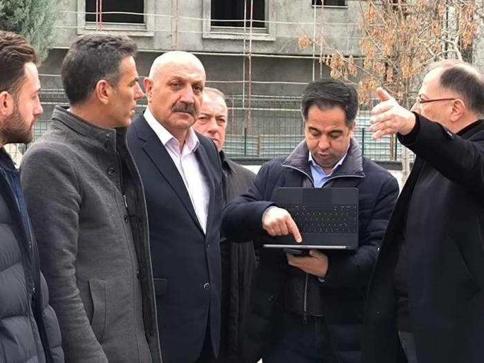 Doğanşehir’in Yeniden İmarı Ve İhyası İçin Çalışmalar Sürüyor