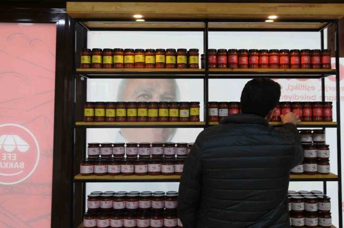 Kadın Emeği Ürünler Efe Bakkallarda Satışa Sunuldu