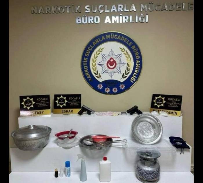 Kocaeli’de Uyuşturucu Operasyonu: 4 Tutuklama