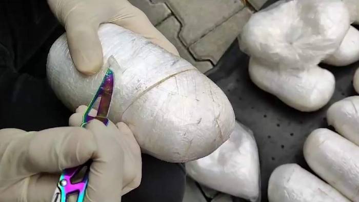 Siirt’te Bir Araçta Yapılan Aramada 8 Kilo 215 Gram Uyuşturucu Ele Geçirildi