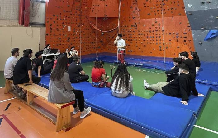 Otizmli Çocukları Tırmanış Sporu İle Tanıştırdılar