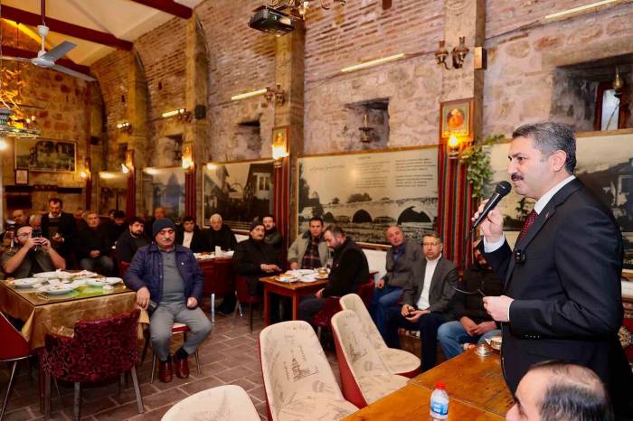 Esnaf İle Buluşan Başkan Eroğlu: “Esnafımız Tokat Yüzyılına Hazır Ve Kararlı”