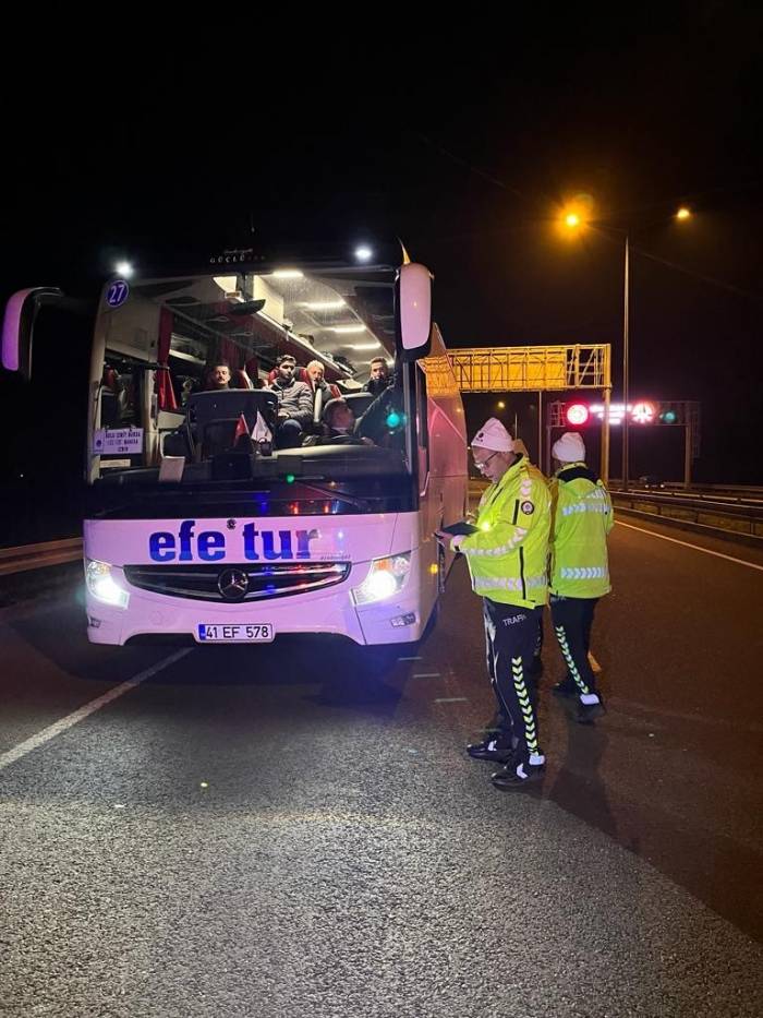 Yolcu Otobüslerine Denetim