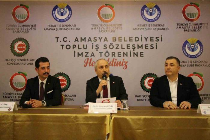 Amasya Belediyesinde İşçi Maaşlarına Yüzde 70 Zam