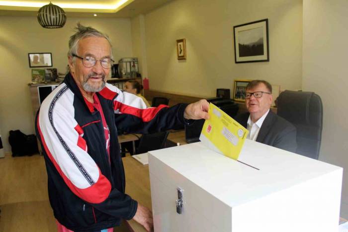 Alanya’da Yaşayan Finlandiyalılar Cumhurbaşkanlığı Seçimi İçin Sandık Başında