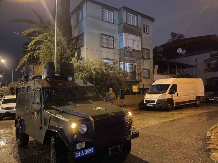 Mersin’de 430 Polisle 54 Torbacıya Şafak Operasyonu