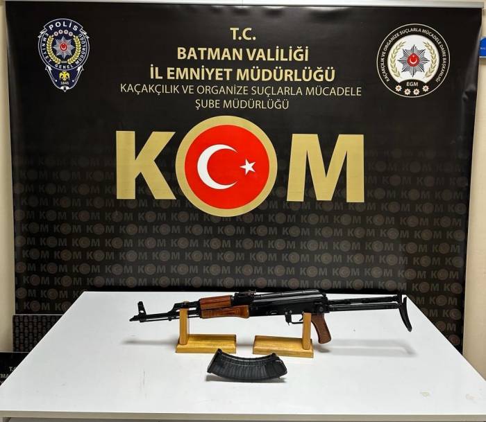 Batman’da Silah Kaçakçılığı Operasyonu: 3 Tutuklama