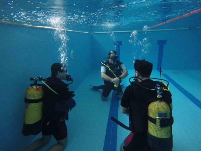 İtfaiyenin Dalgıçları Her An Göreve Hazır