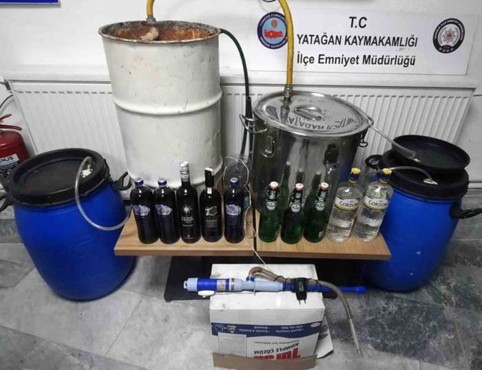 Yatağan’da Kaçak Alkol Üretime Operasyon
