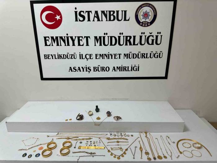 Beylikdüzü’nde Evden 1 Milyonluk Ziynet Eşyası Çalan Şahıs Yakalandı