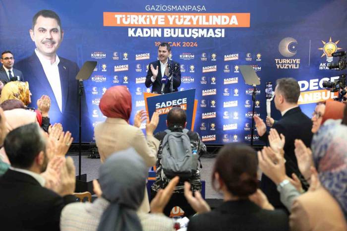 Murat Kurum’dan Kadın Ve Gençlere "Yüzde 25 İstihdam" Sözü