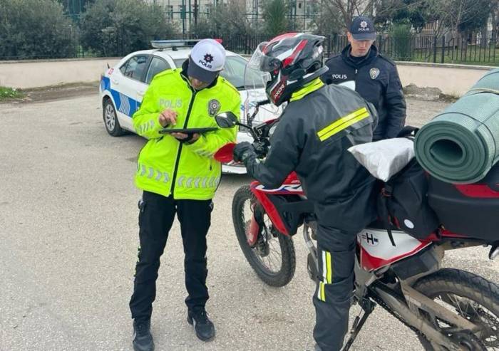 Manisa’da 25 Motosiklet Trafikten Men Edildi