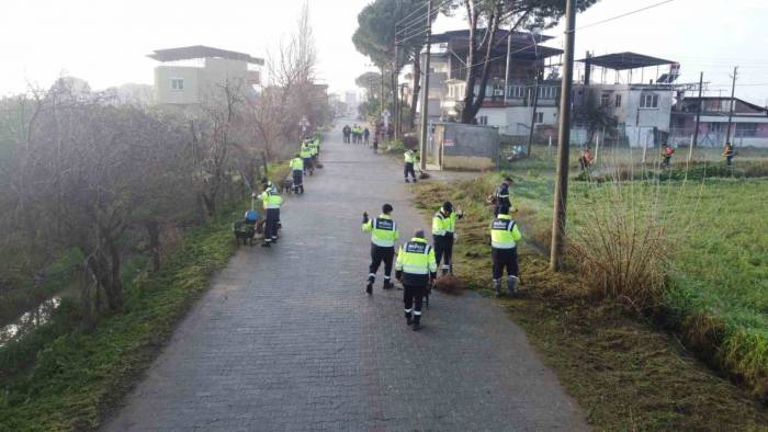 Nazilli Belediyesi Temizlik Çalışmaları Sürüyor