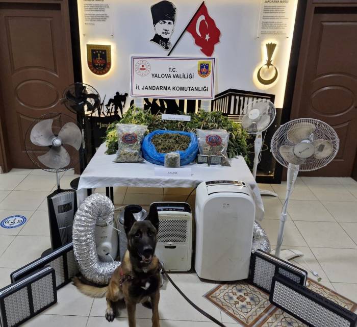Yalova’da Uyuşturucu Üretilen Villaya Operasyon