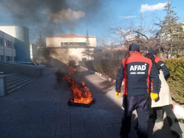 Afad Aksaray’da Eğitim Seferberliği Başlattı