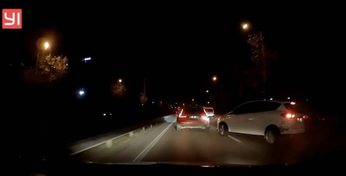 Bursa’da Faciadan Dönülen Anlar Kamerada...makas Kazayı Böyle Getirdi